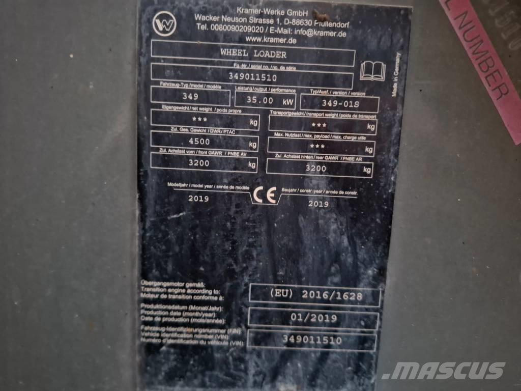 Kramer 5065 Læssemaskiner på hjul