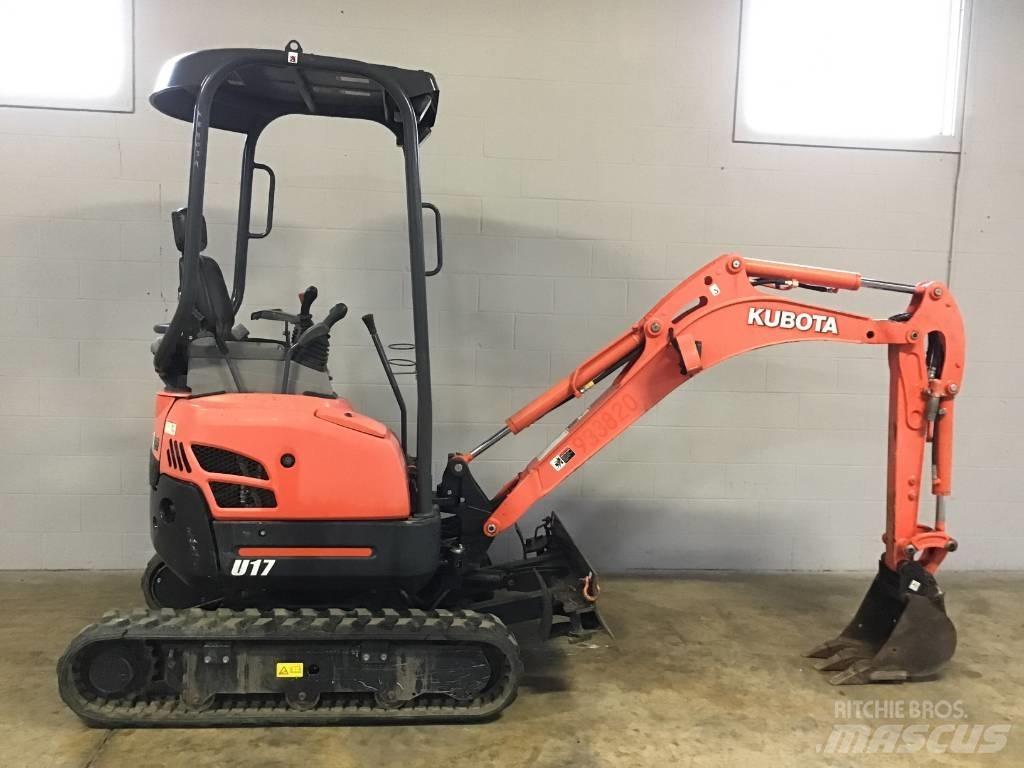 Kubota U 17 Minigravemaskiner