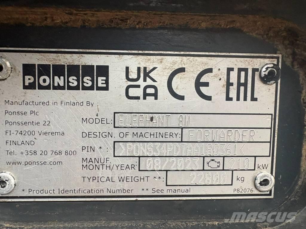 Ponsse Elephant Udkørselsmaskiner