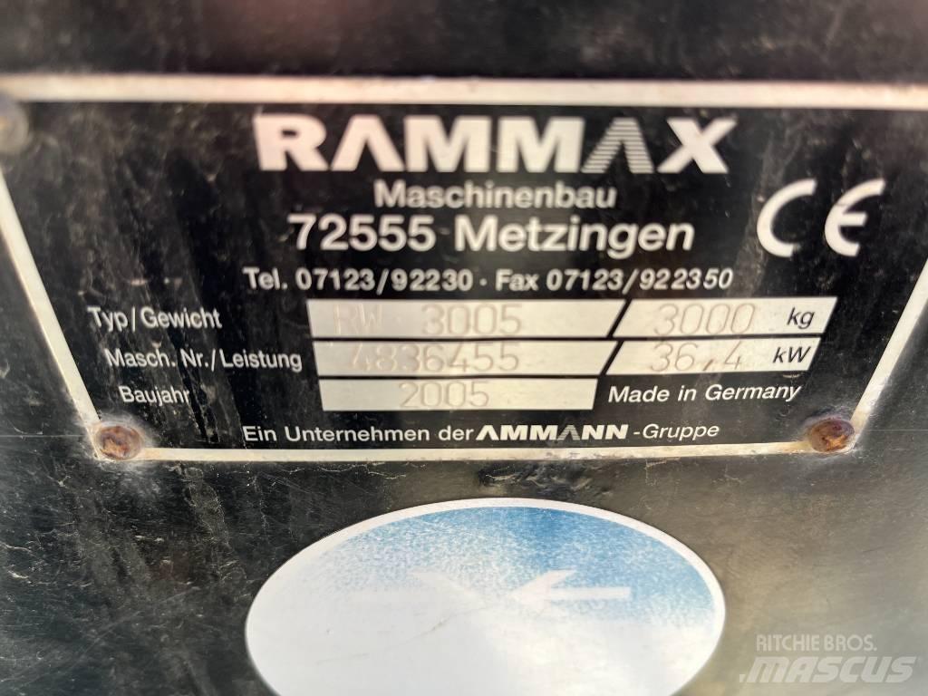 Rammax RW 3005 Enkelt tromle