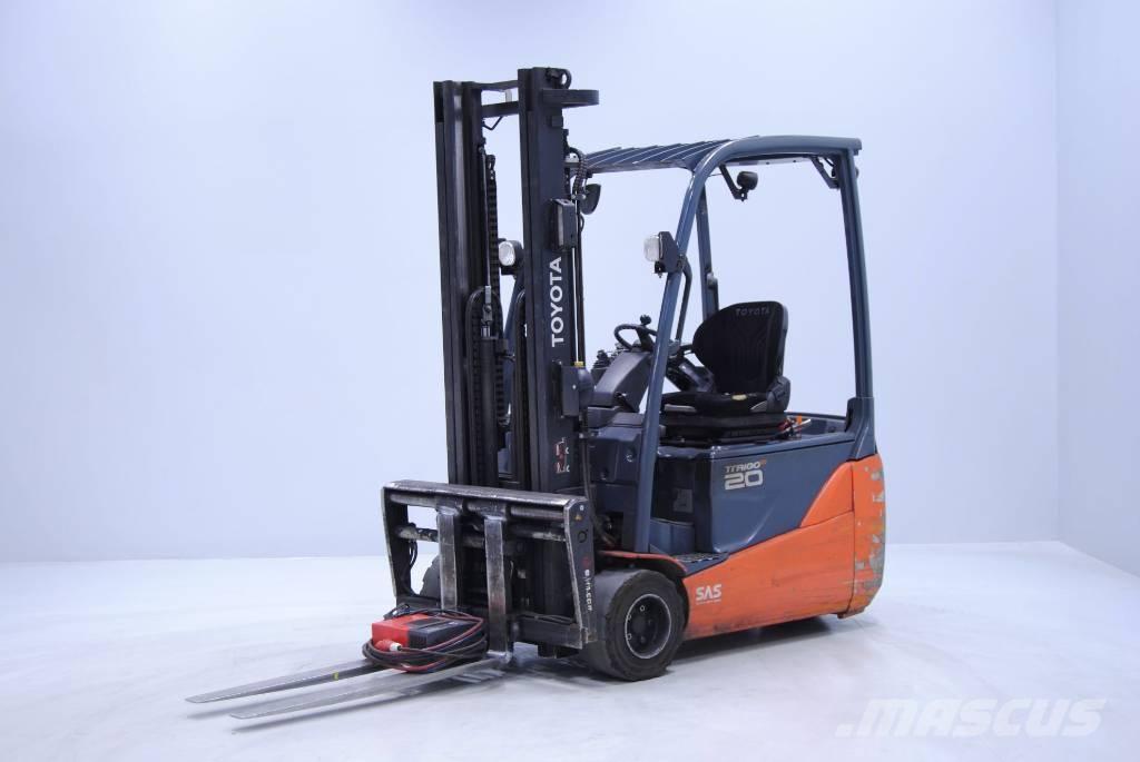 Toyota 8FBE20T El gaffeltrucks
