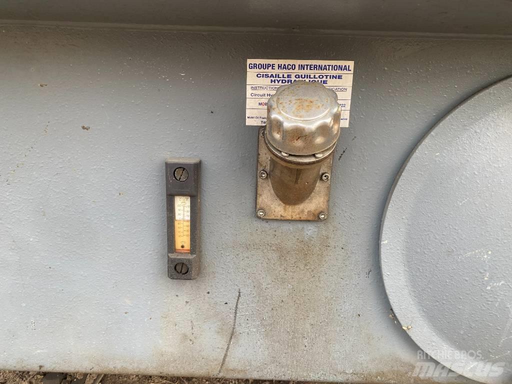  guillotine haco 3006 Svejsemaskiner