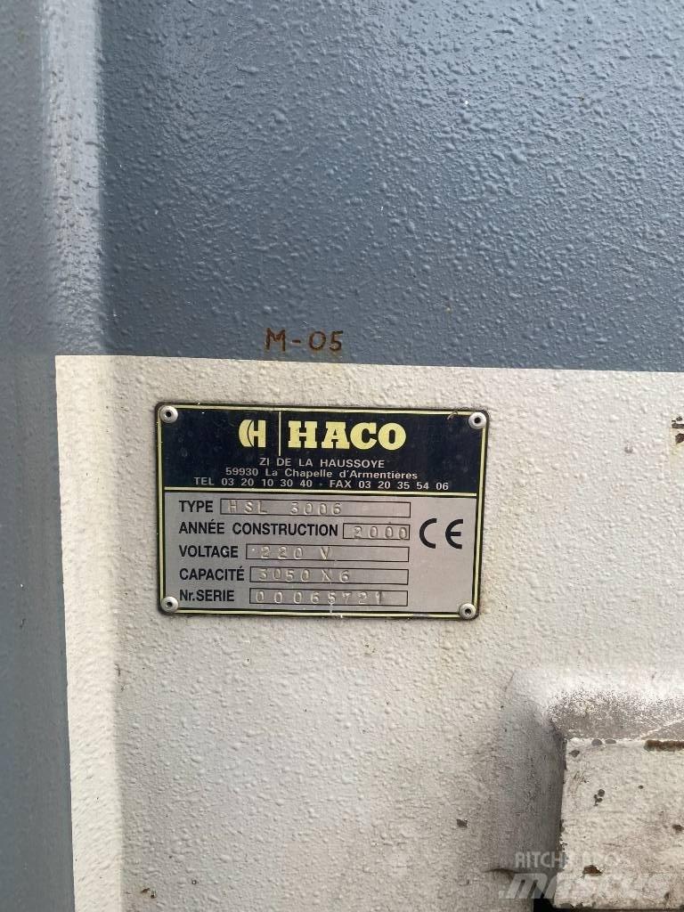  guillotine haco 3006 Svejsemaskiner