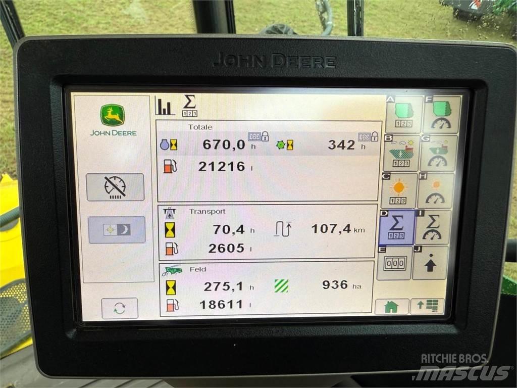 John Deere 9600i Finsnittere