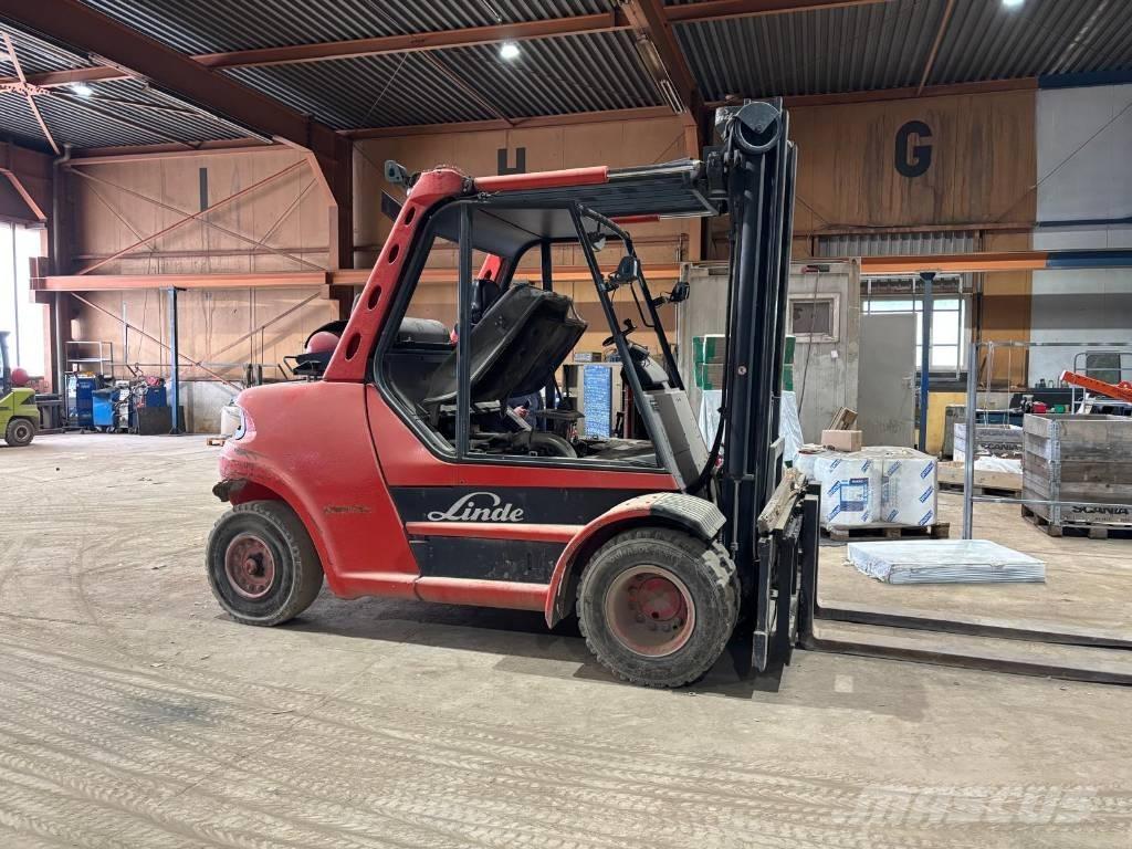 Linde H 80 T 900 LPG gaffeltrucks