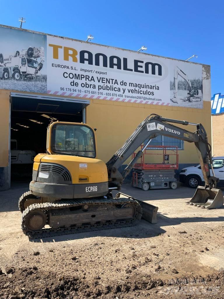 Volvo ECR 88 Midi-gravemaskiner 7t - 12t