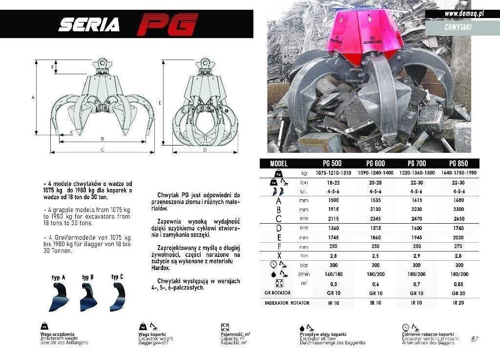  DEMOQ PG600 Gribere