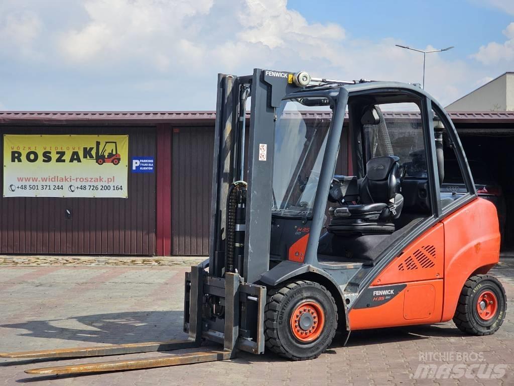 Linde H35D-02 Diesel gaffeltrucks