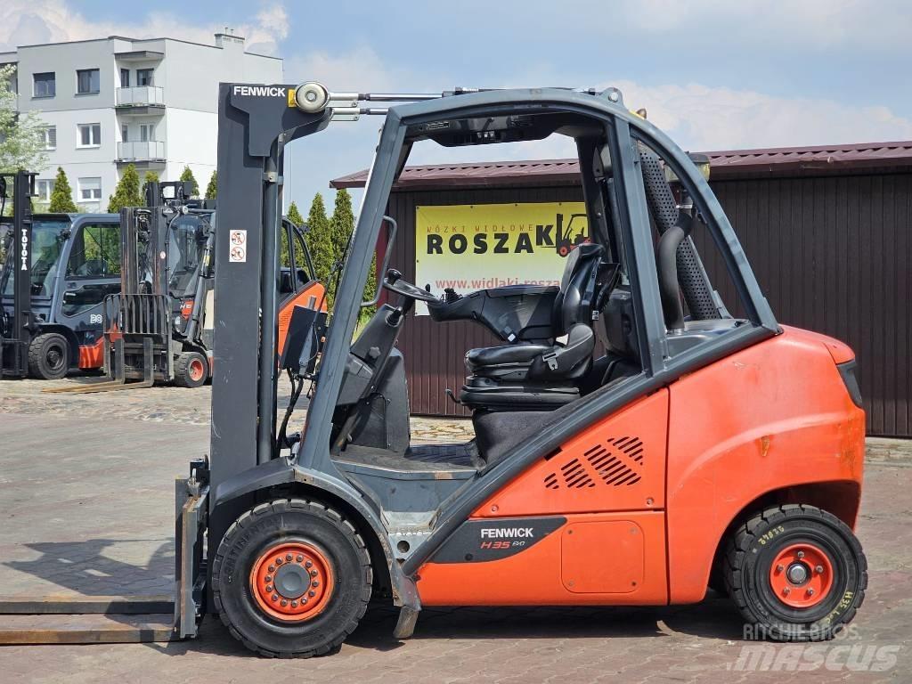 Linde H35D-02 Diesel gaffeltrucks