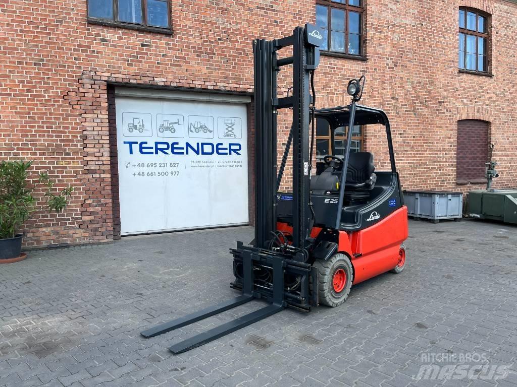 Linde E25 H El gaffeltrucks