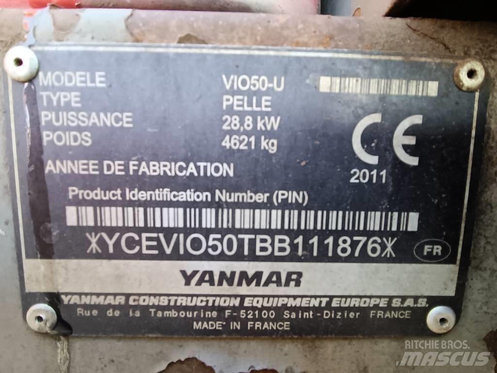 Yanmar Vio 50 Minigravemaskiner