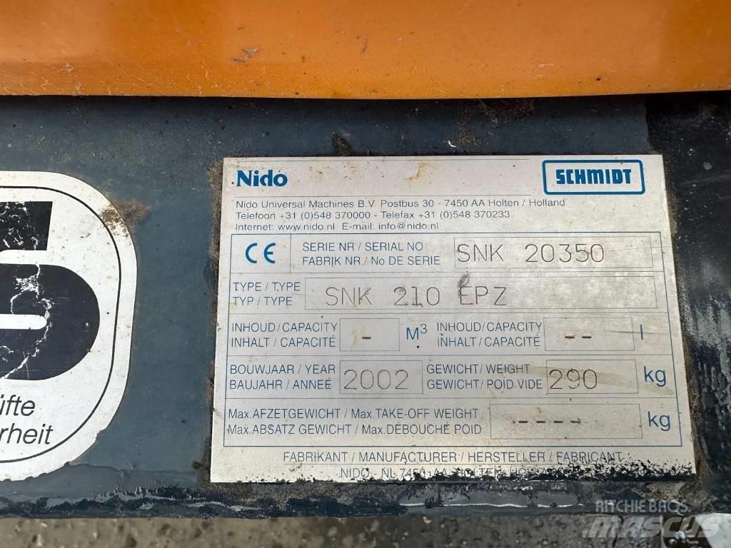 Nido SNK 210 EPZ Sneskovle og -plove