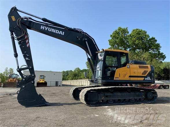 Hyundai Hx210AL Gravemaskiner på larvebånd