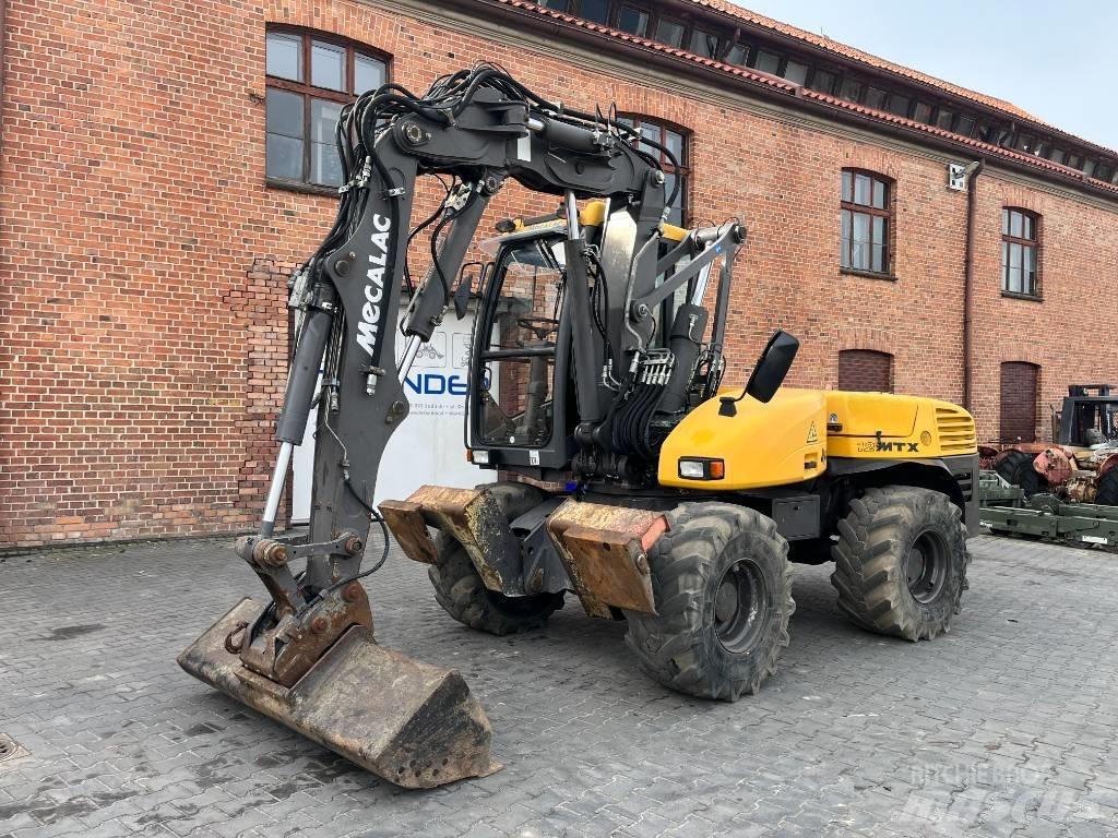 Mecalac 12 M TX Gravemaskiner på hjul