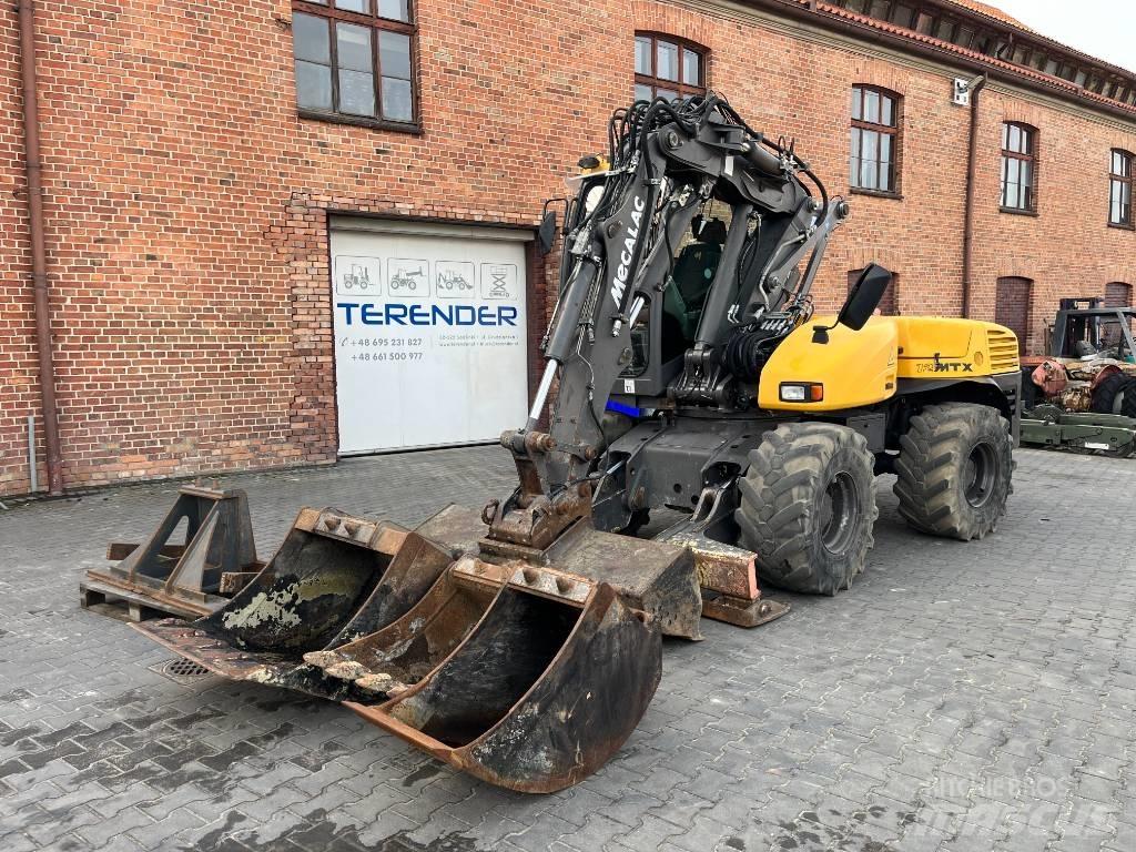 Mecalac 12 M TX Gravemaskiner på hjul