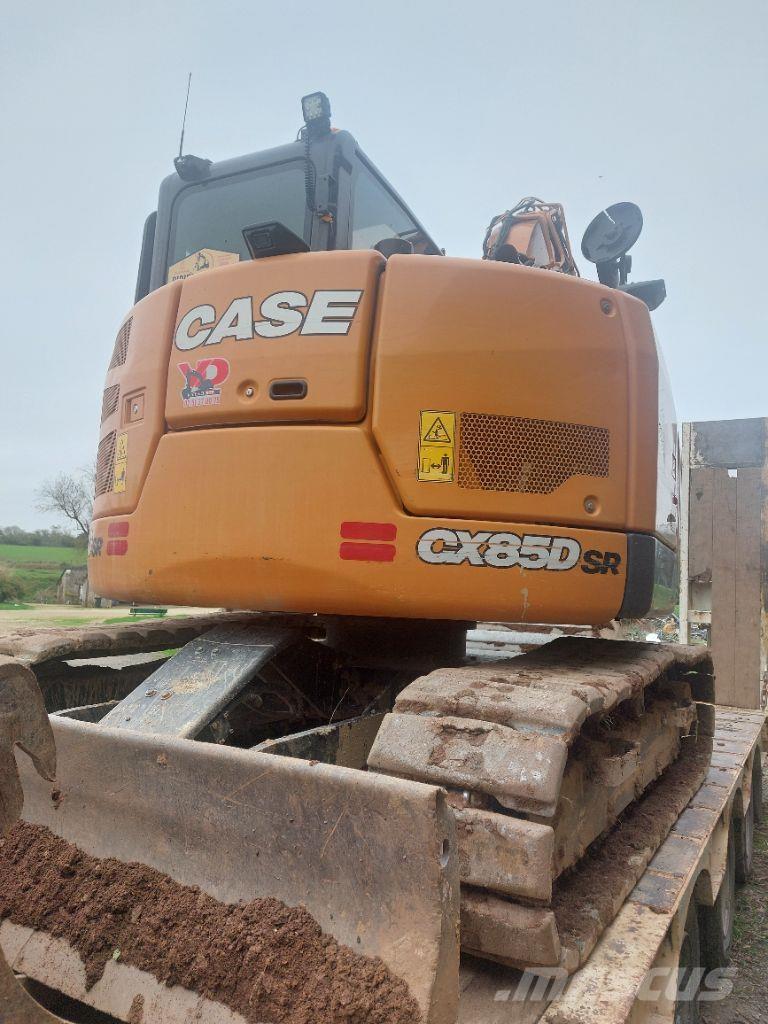 CASE CX85SRD Midi-gravemaskiner 7t - 12t