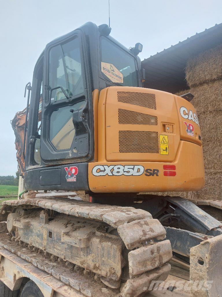 CASE CX85SRD Midi-gravemaskiner 7t - 12t