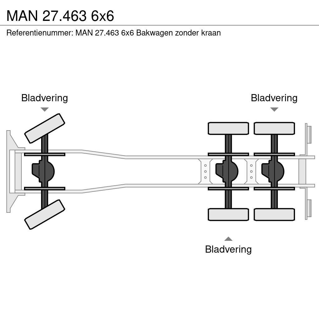 MAN 27.463 6x6 Fast kasse