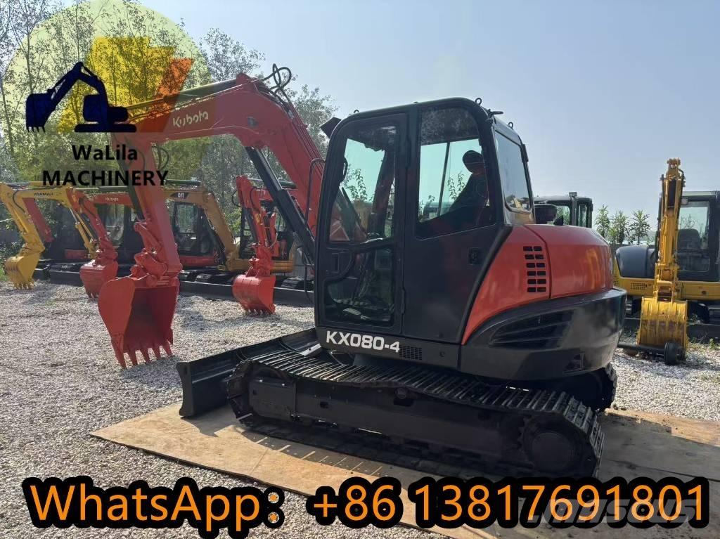 Kubota KX 080-4 Minigravemaskiner