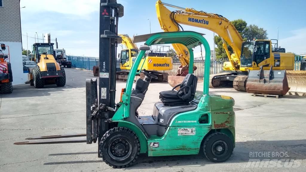 Mitsubishi FD 25 N Diesel gaffeltrucks