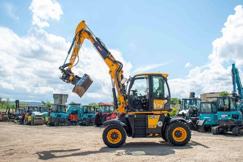 JCB Hydradig 110 W Gravemaskiner på hjul