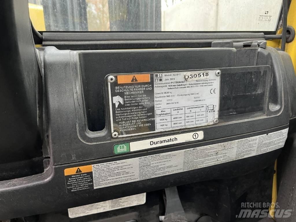 Hyster H2.5FT Diesel gaffeltrucks