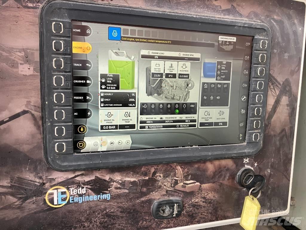 Lippmann 1200J-E Mobile knusere