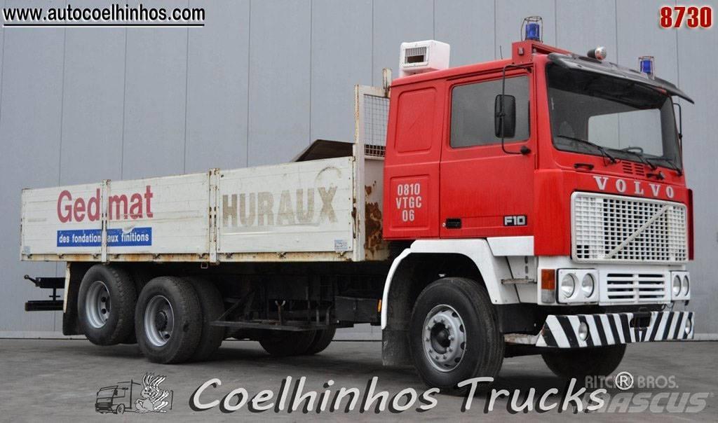 Volvo F10 Lastbil med lad/Flatbed