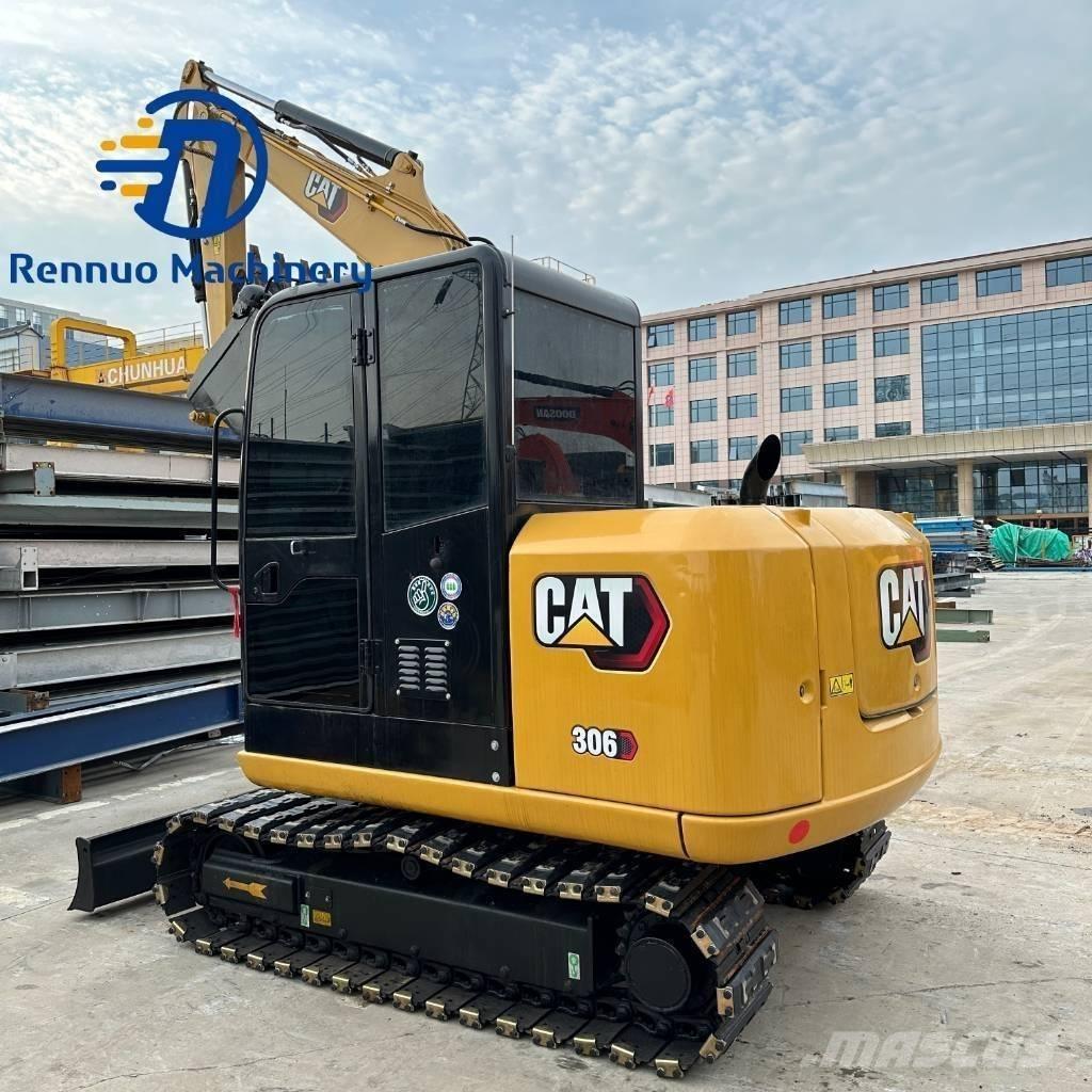CAT 306E with rubber Minigravemaskiner