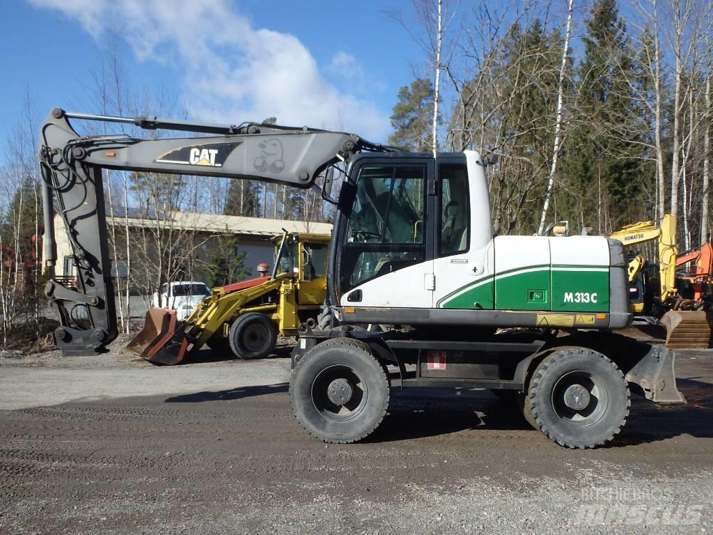 CAT M 313 C 4x4 Gravemaskiner på hjul