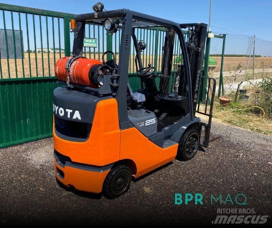 Toyota 8 FG CU 25 LPG gaffeltrucks