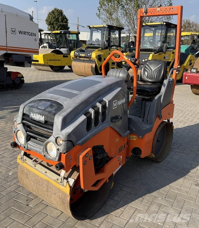 Hamm HD 8 VV Tvilling tromle