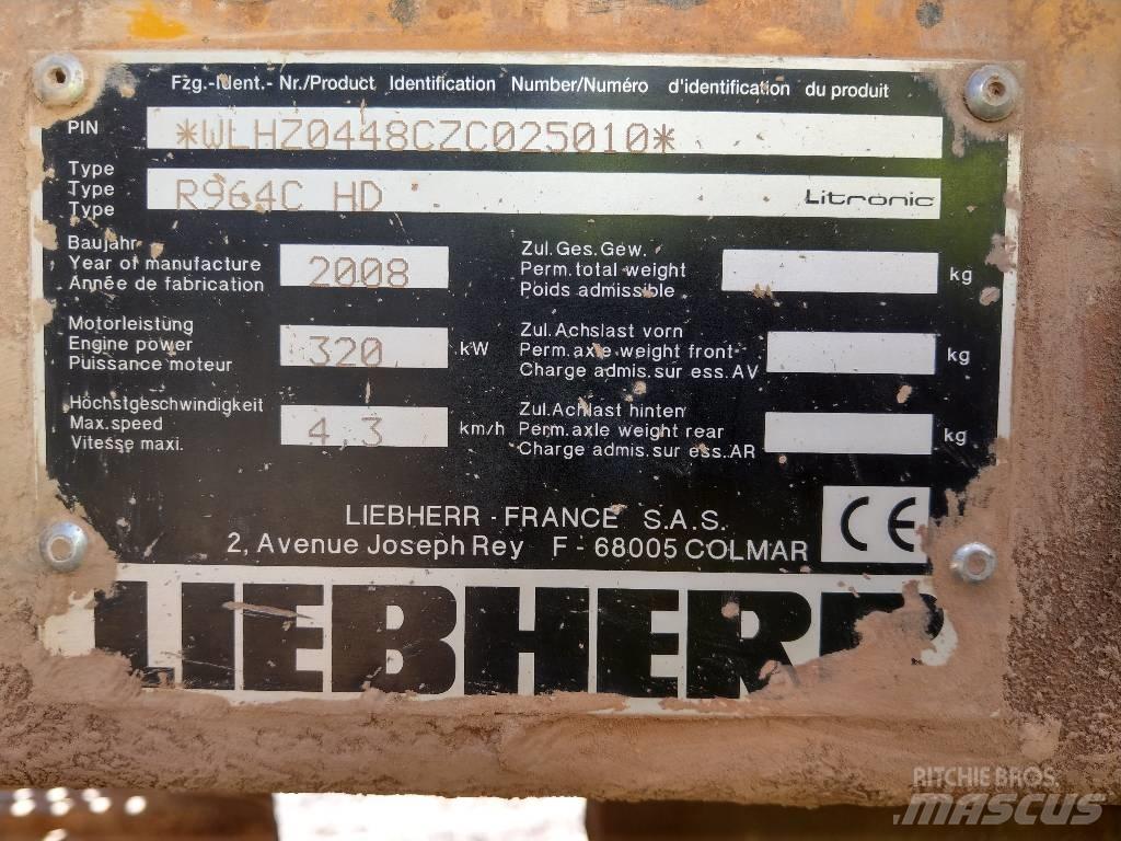 Liebherr R 964 C HD Gravemaskiner på larvebånd