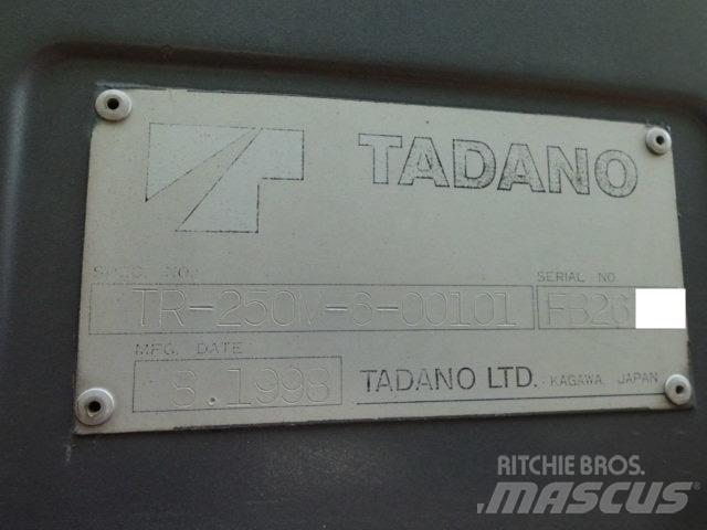 Tadano TR250M-6 Kraner til hårdt terræn