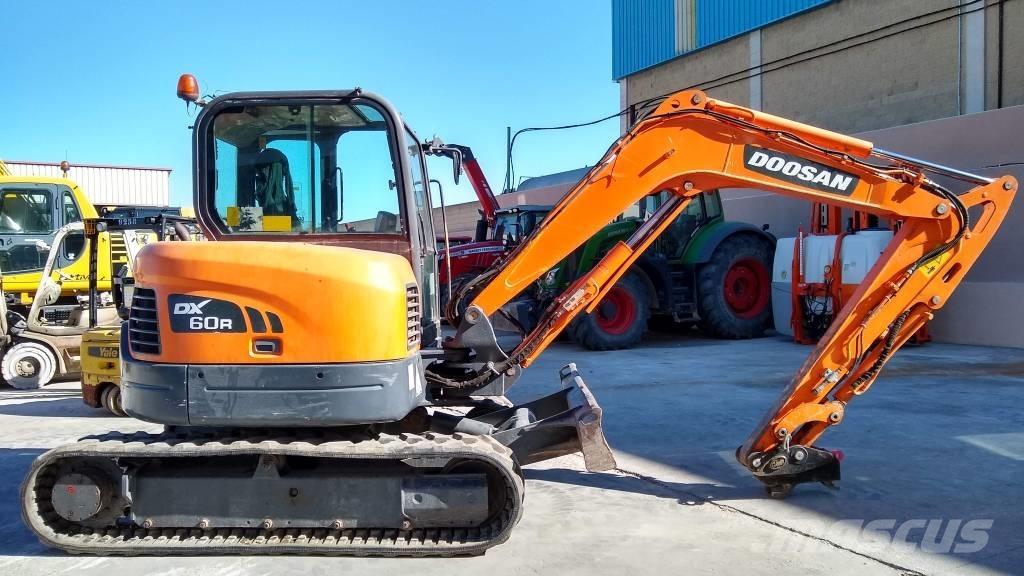 Doosan DX 60 R Minigravemaskiner