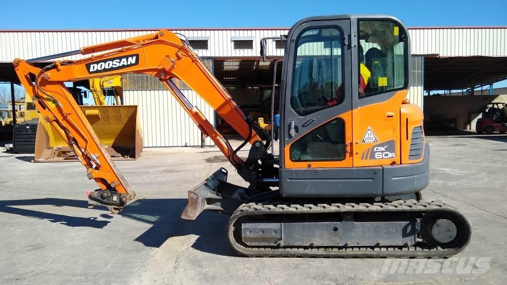 Doosan DX 60 R Minigravemaskiner