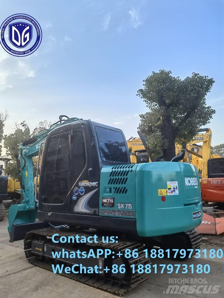 Kobelco SK75-8 Gravemaskiner på larvebånd