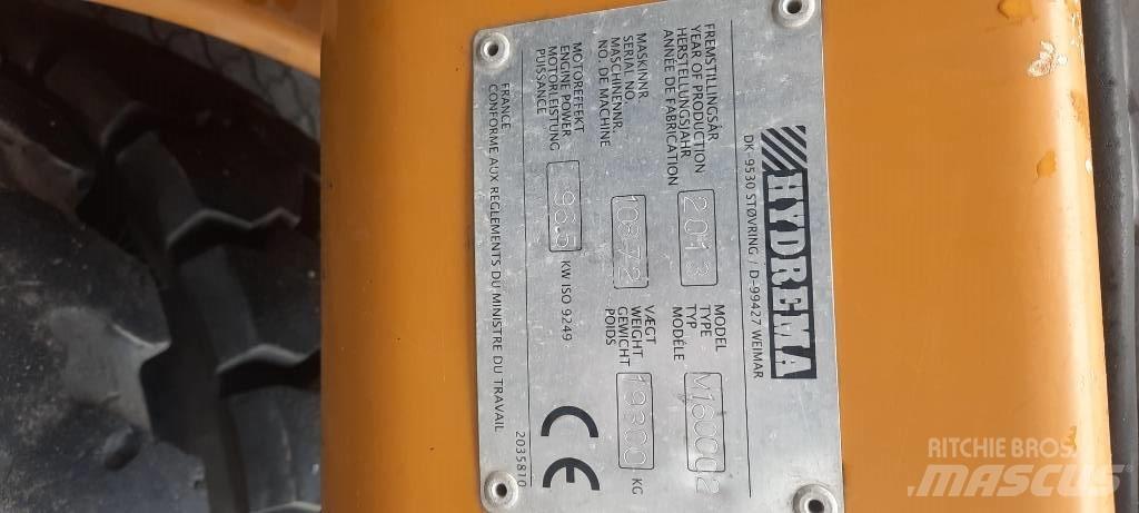 Hydrema M1600C2 Gravemaskiner på hjul