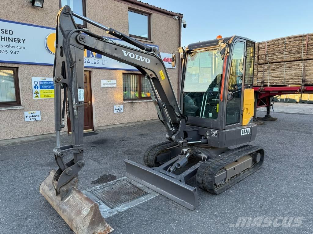 Volvo EC 27 D Minigravemaskiner