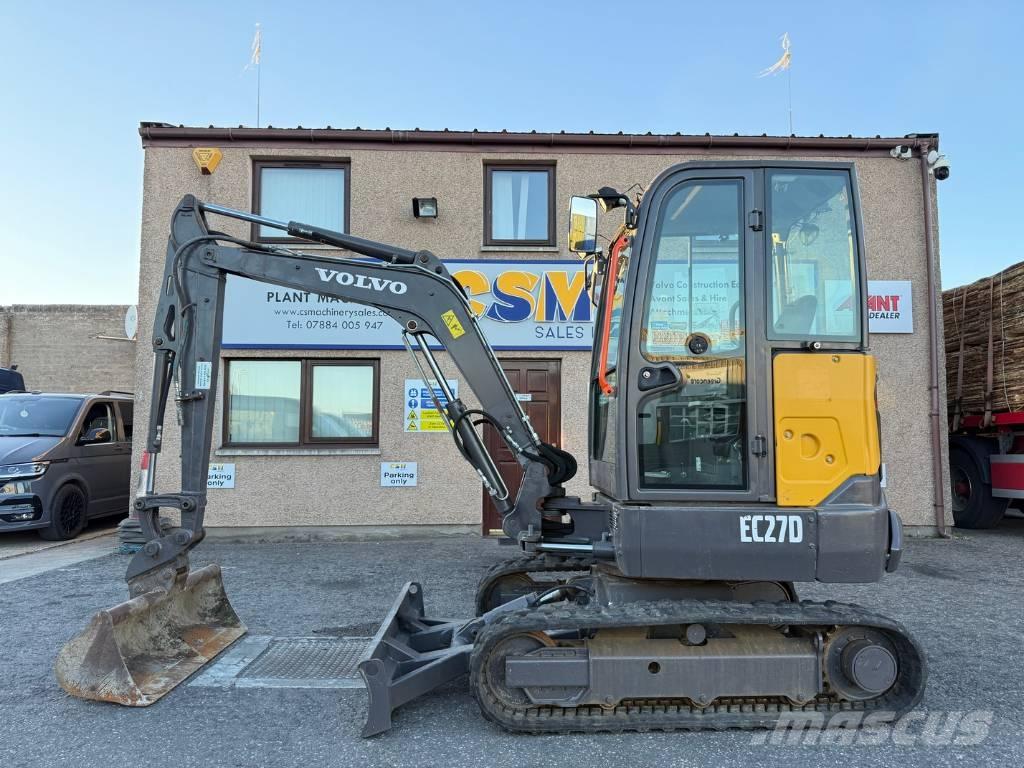 Volvo EC 27 D Minigravemaskiner