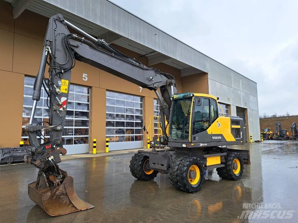 Volvo EW180E Gravemaskiner på hjul