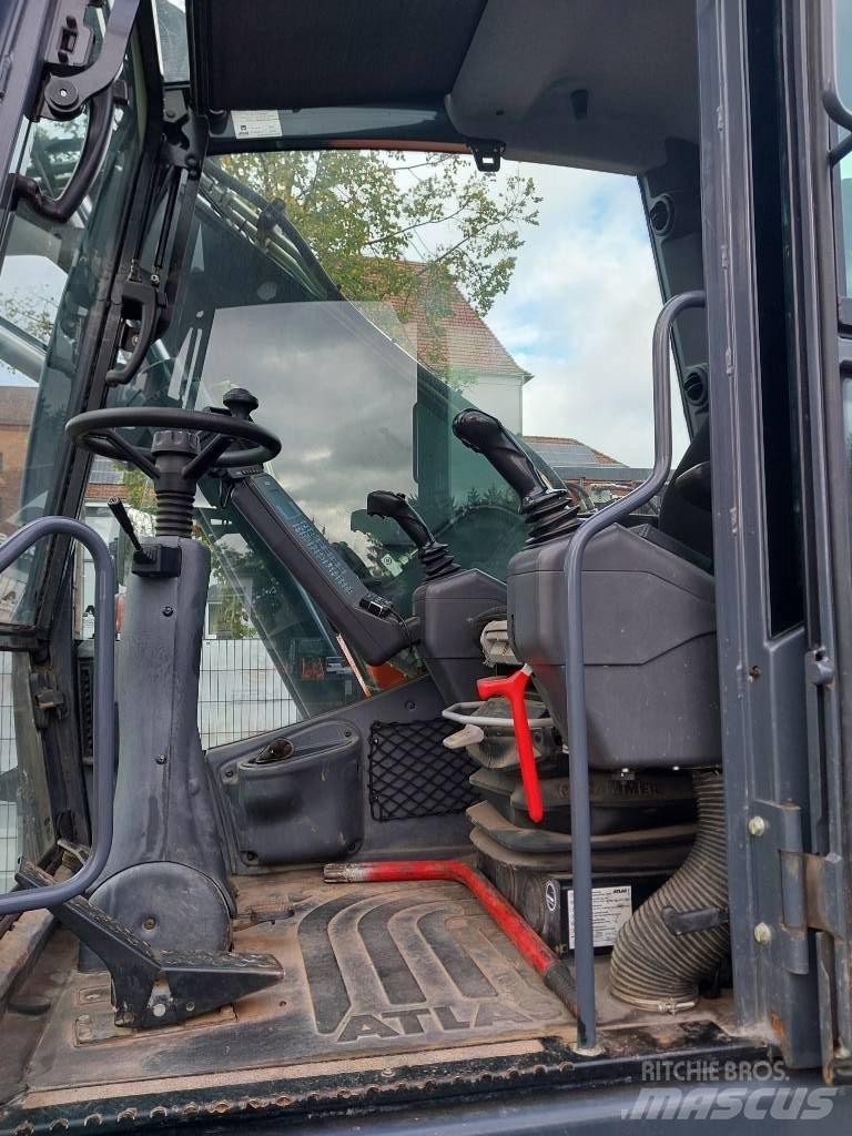 Atlas 165 WSR Gravemaskiner på hjul