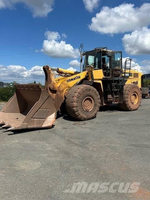 Komatsu WA 500-6 Læssemaskiner på hjul