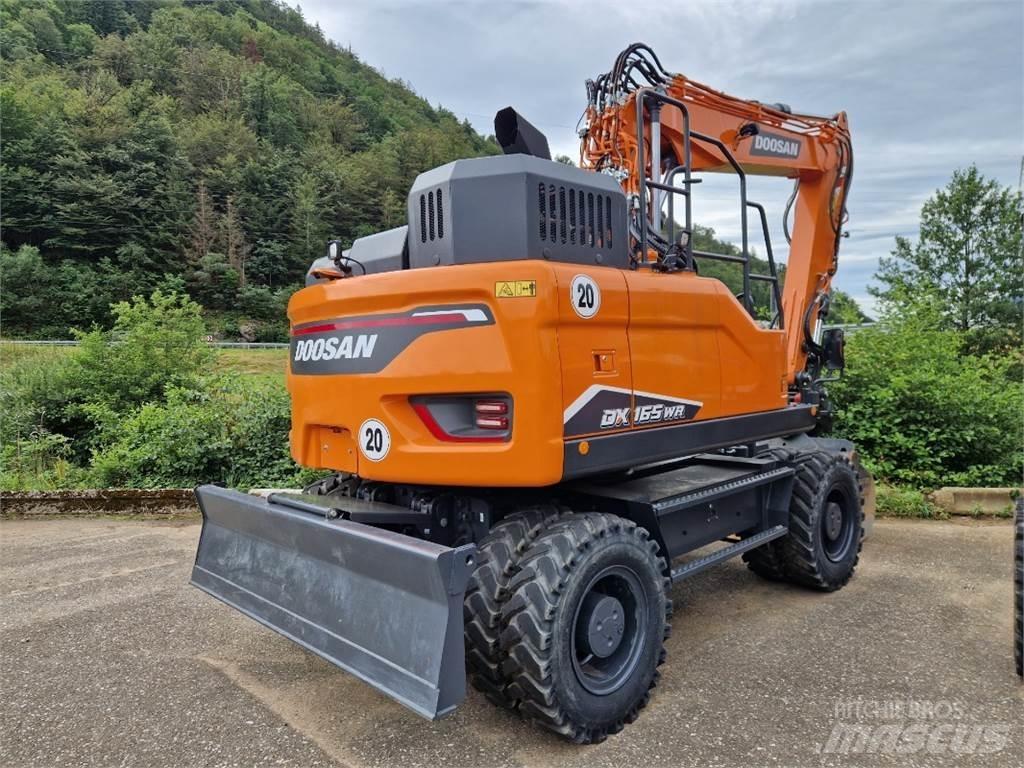 Doosan DX165WR-7 Gravemaskiner på hjul