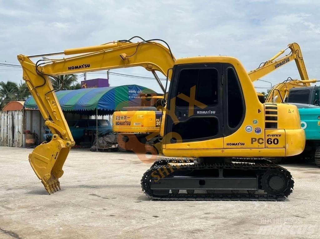 Komatsu PC 60 Gravemaskiner på larvebånd