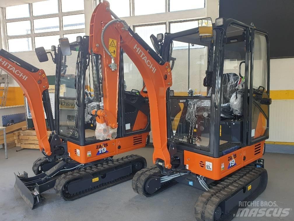 Hitachi ZX 19 Minigravemaskiner