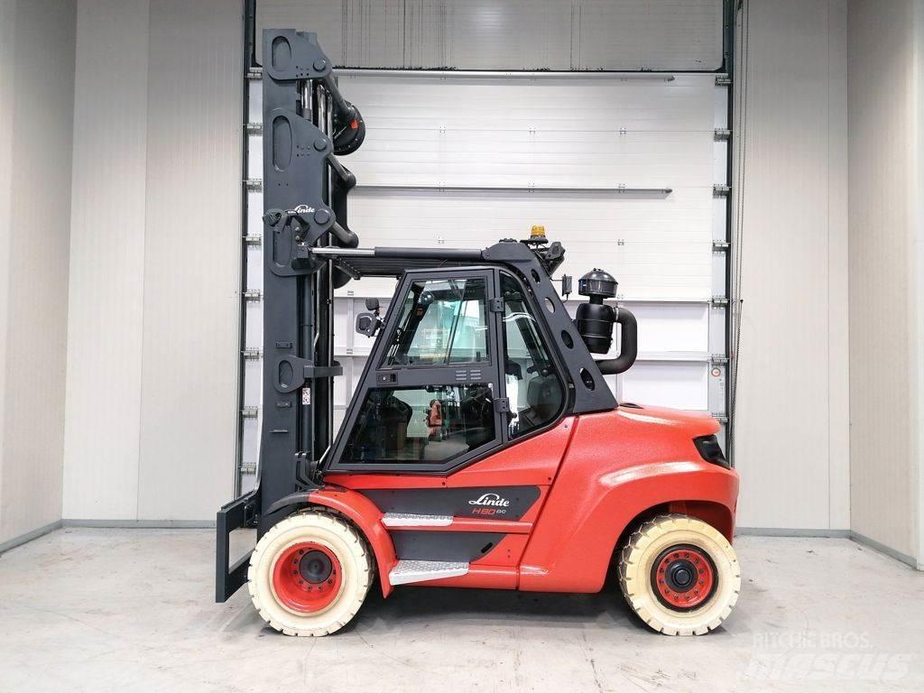 Linde H80D-03/900 Diesel gaffeltrucks