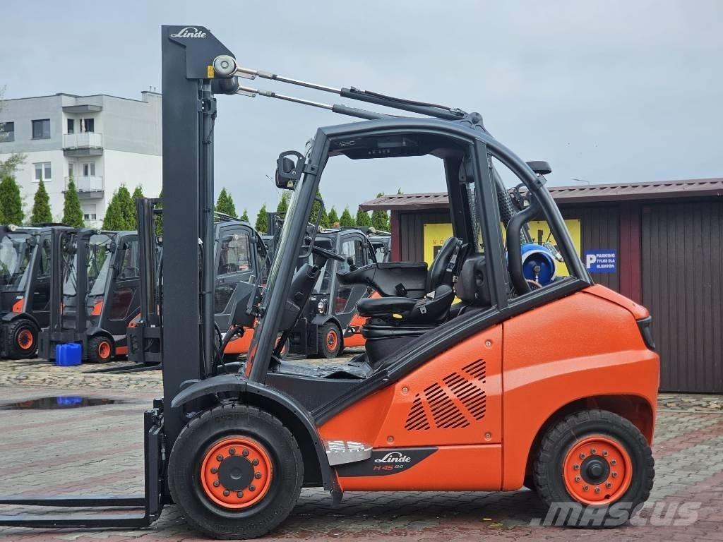 Linde H45T-02 LPG gaffeltrucks