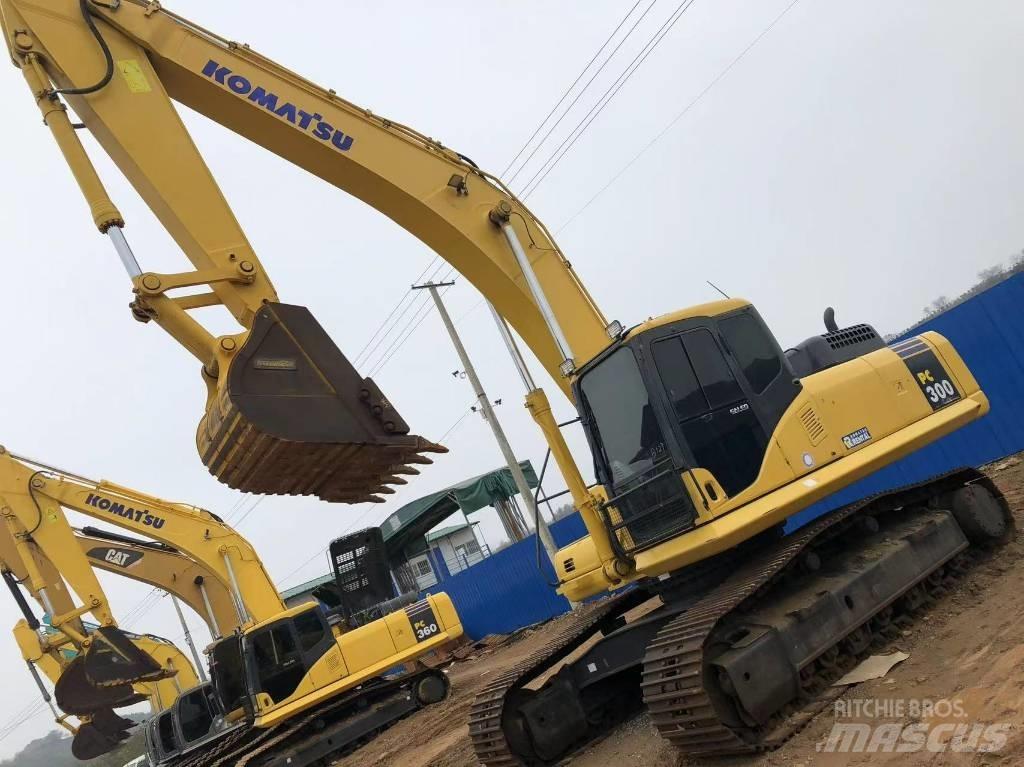 Komatsu 300-7 Gravemaskiner på larvebånd