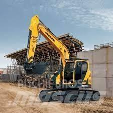 Hyundai HX 145 LCR Gravemaskiner på hjul